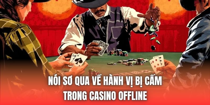 Nói sơ qua về hành vị bị cấm trong casino offline